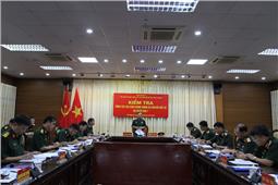 Thượng tướng Lê Huy Vịnh kiểm tra công tác cải cách hành chính và chuyển đổi số tại Quân khu